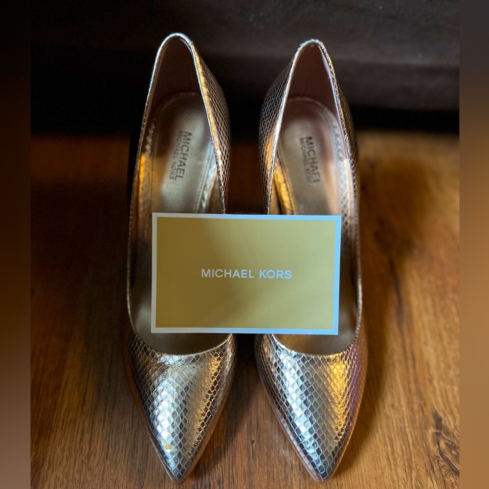 Michael kors Claire pump metallic